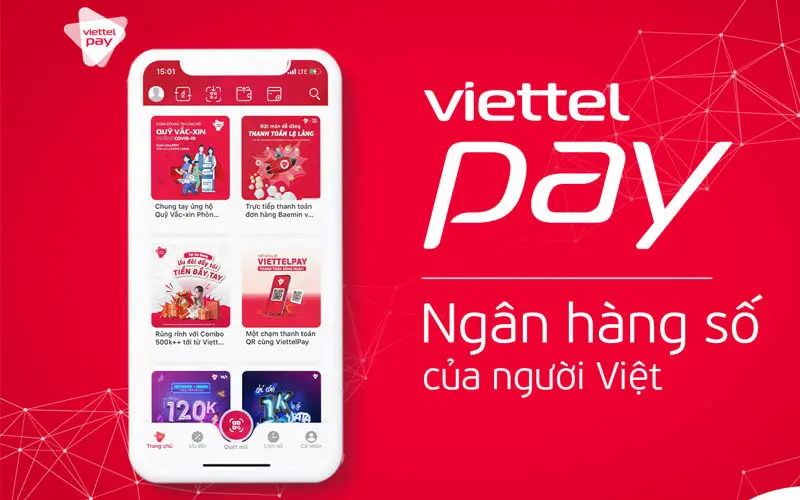 Nạp tiền qua Viettel Pay.